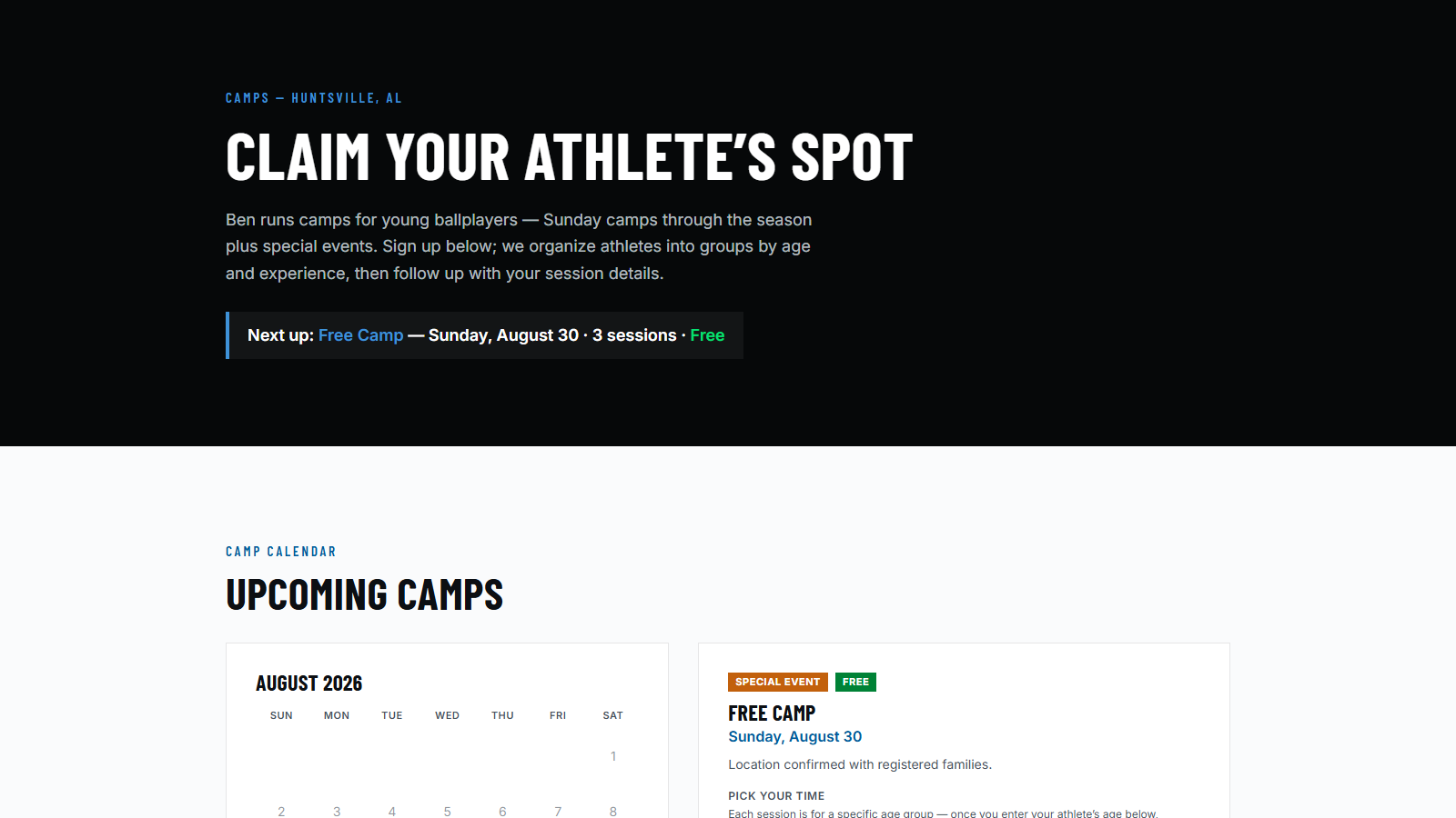 roots-athletics.com screenshot 1