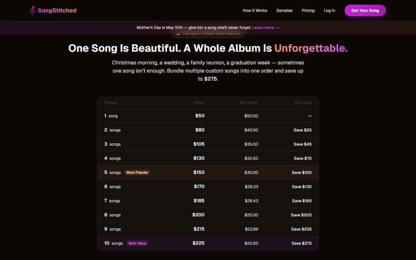 SongStitched screenshot 3