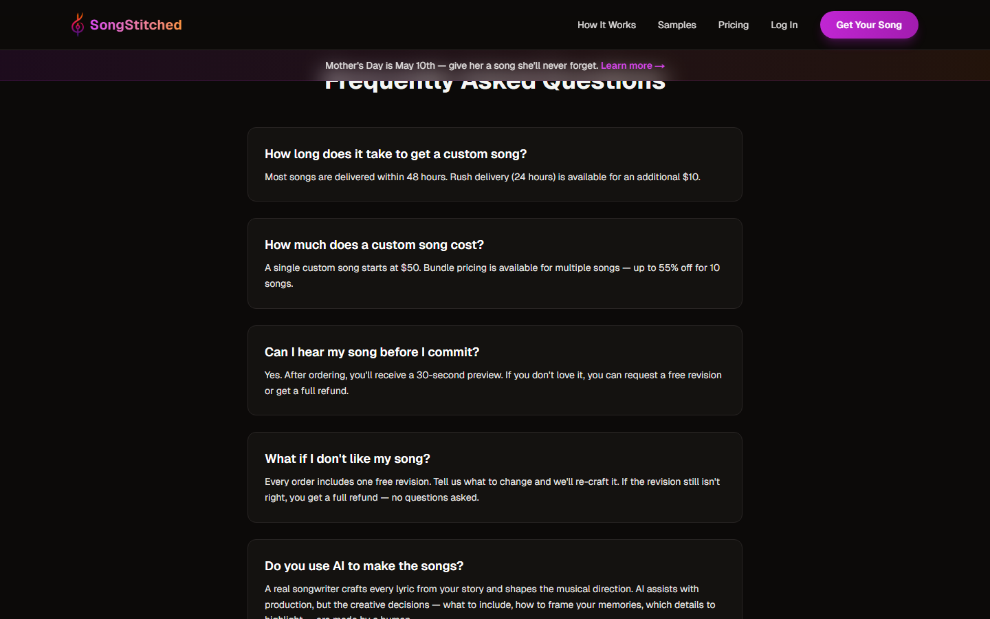SongStitched screenshot 4